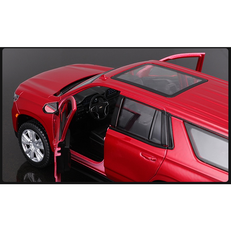 Mô Hình Xe Hơi Chevrolet 2021 Tahoe SUV Tỉ Lệ 1 / 26 Maisto