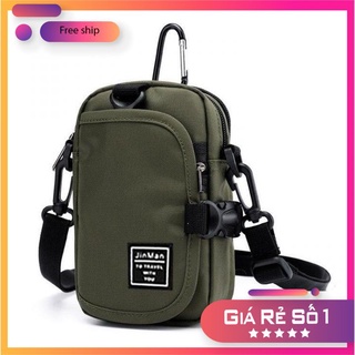 [BH 6 THÁNG] Túi đeo chéo nam cao cấp mini vải oxford phong cách cho phái mạnh đựng điện thoại, thẻ.... - KDR-TDC290