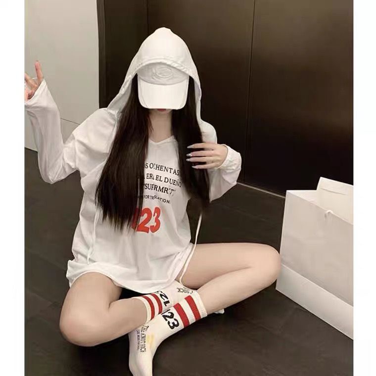 Tất Vớ cotton thể thao nam nữ cổ cao Klein xanh 123