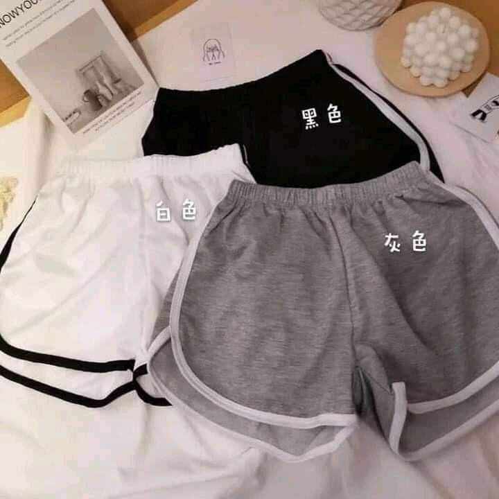 Quần short thể thao VIỀN ĐÙI dáng ngắn, năng động