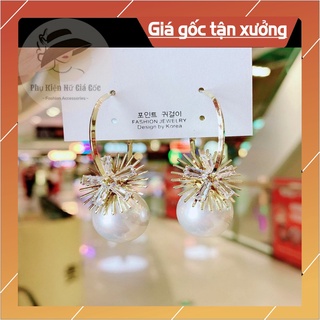 Bông Tai Nữ Tự Thiết Kế Hàng Quảng Châu Cao Cấp - Phụ Kiện Thời Trang Nữ Giá Gốc