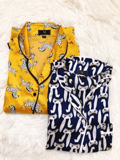 Bộ đồ ngủ Pijama lụa free size
