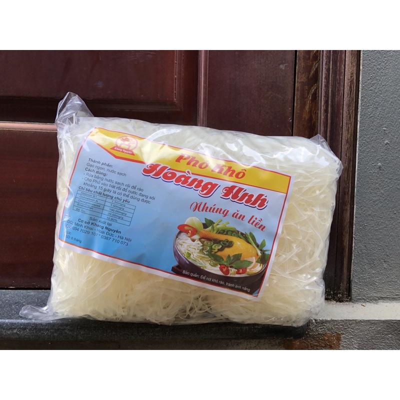 500g bún, phở khô gạo lứt Hoàng Minh/Bán sỉ