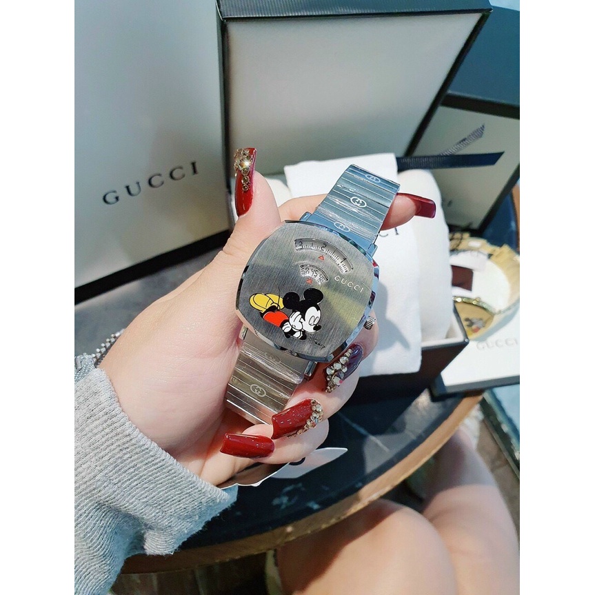 ĐỒNG HỒ NỮ CHẤT GU.CCI FULL BOX HÃNG Y HÌNH MÁY SIÊU BỀN