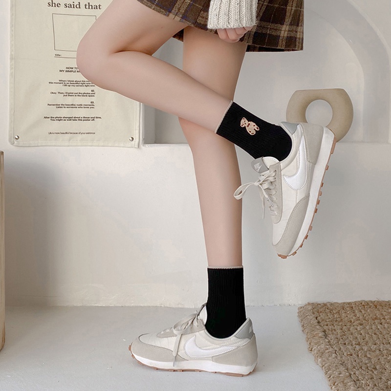 Tất Nữ Thoáng Khí In Hoạt Hình Đáng Yêu