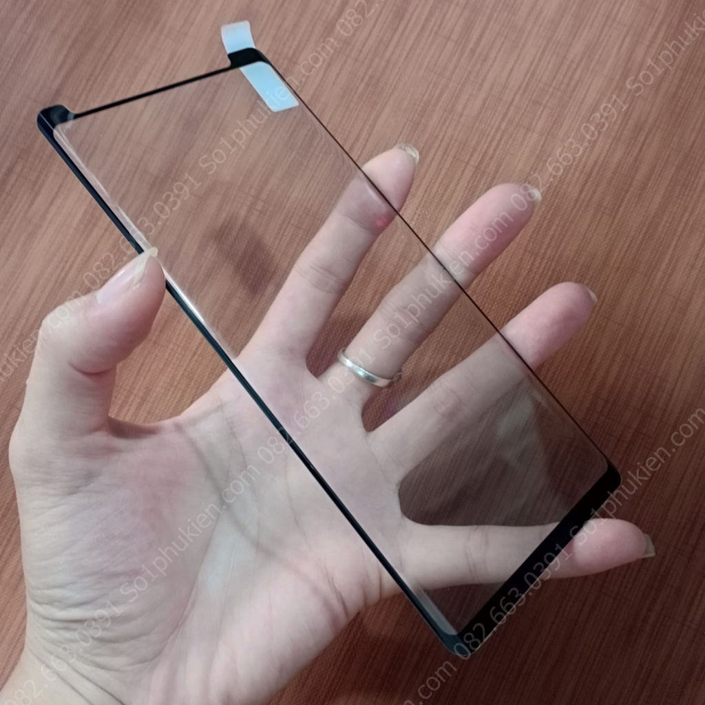 [HCM]Kính cường lực Samsung Note 9 full màn full keo, bo cong chuẩn đẹp