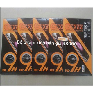 Bộ 5 kính cường lực cho Samsung J2 Tặng ốp dẻo silicon
