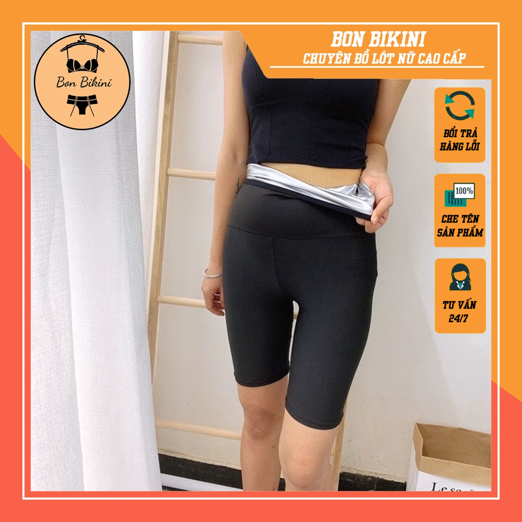 Quần giảm mỡ bụng giảm eo đổ mồ hôi sinh nhiệt tan mỡ cỡ ngố Born Uncommon hiệu quả hơn khi tập thể thao