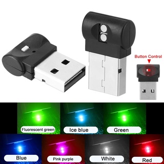 Đèn led USB mini 7 màu sắc neon trang trí xe hơi không khí bữa tiệc ngày