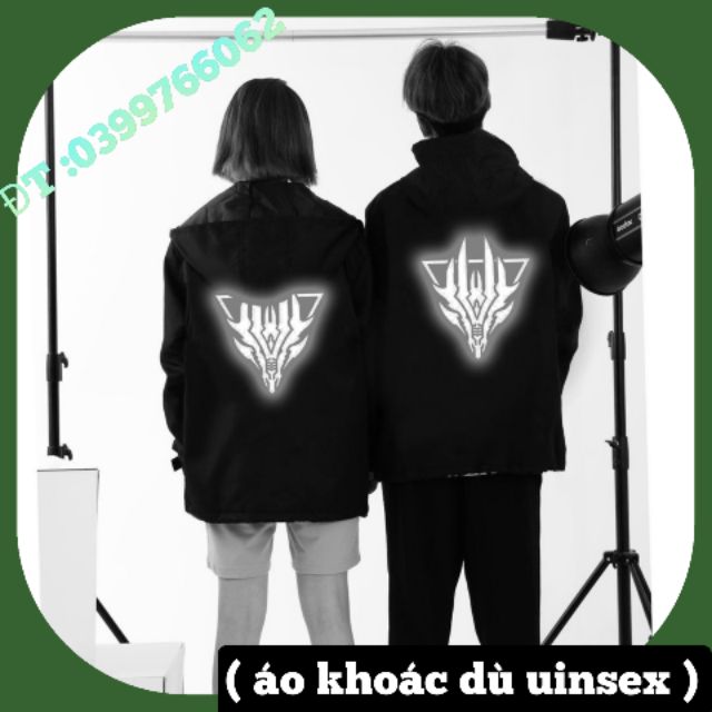 𝗡𝗘𝗪 𝗔𝗥𝗥𝗜𝗩𝗔𝗟 áo khoác dù uinsex ️ (video+ảnh thật) A95 ( có form rộng XL )