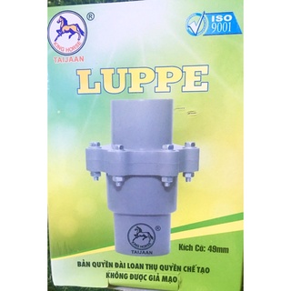 Van 1 chiều 49 - chõ hút chân không có lò so / luppe 6 ốc taijan