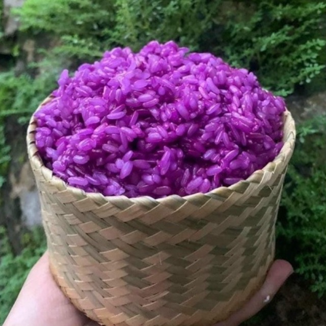 Gạo nếp Mường Chanh / khẩu giàng căm gạo vàng Sơn La