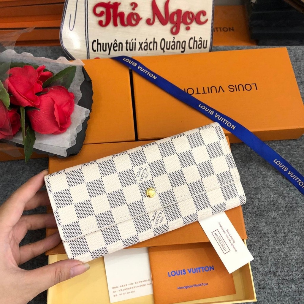 Ví Dài Nữ Cầm Tay Dự Tiệc Sang Trọng Chất Da Đẹp Hàng Full Box SIze 20 - Ví Cầm Tay | BigBuy360 - bigbuy360.vn