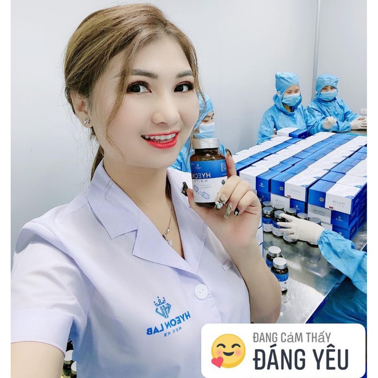 Viên Uống trắng da HYEON WHITE - Giảm Nám tàn nhang, Cân bằng nội tiết tố nữ