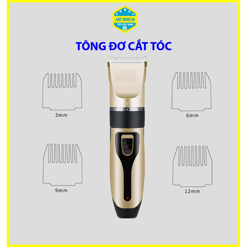 Tông đơ cắt tóc, tông đơ hớt tóc, tăng đơ tặng nhiều phụ kiện