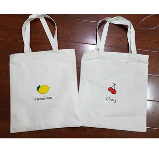 Túi tote hoa quả