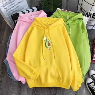 Áo hoodie in hình quả bơ