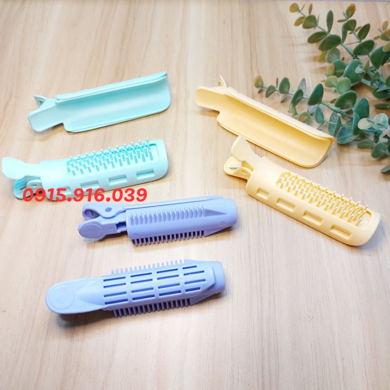 Set 2 Kẹp Phồng Chân Tóc Kẹp lô uốn tóc tạo kiểu phong cách Hàn Quốc cho nữ