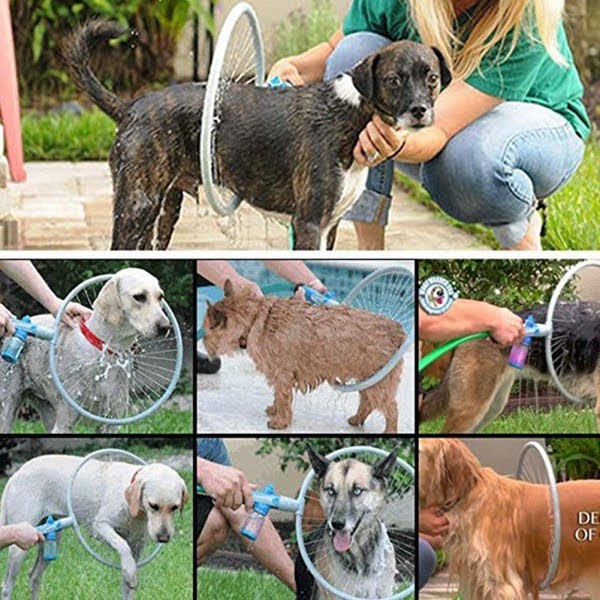 Vòi tắm 360 độ cho chó mèo