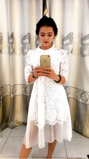 Đầm dáng áo dài