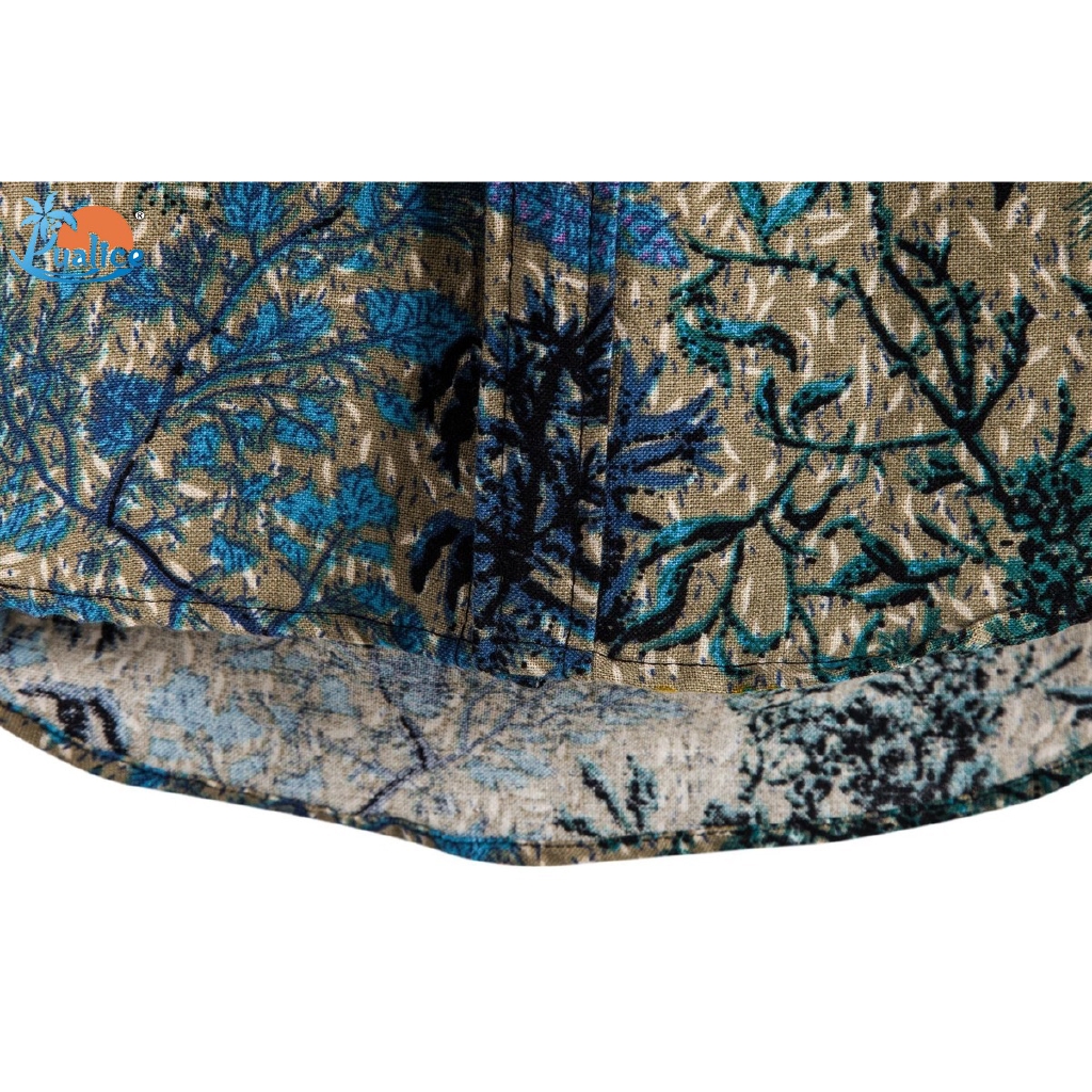 Men's spring and autumn digital printing long-sleeved shirt men's lapel shirt63 | BigBuy360 - bigbuy360.vn