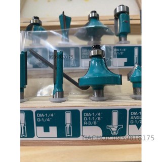 Bộ mũi phay 6.3mm (1/4) Total TACSR0104121