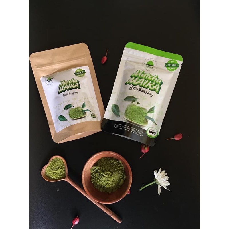 Bột Trà Matcha Nguyên Chất Maika Food Túi 50gr | BigBuy360 - bigbuy360.vn