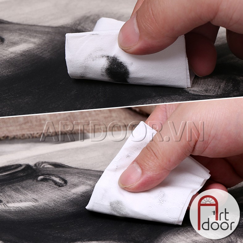 [ARTDOOR] PK Xịt bảo quản tranh Than Chì KUELOX lâu phai, kháng nước