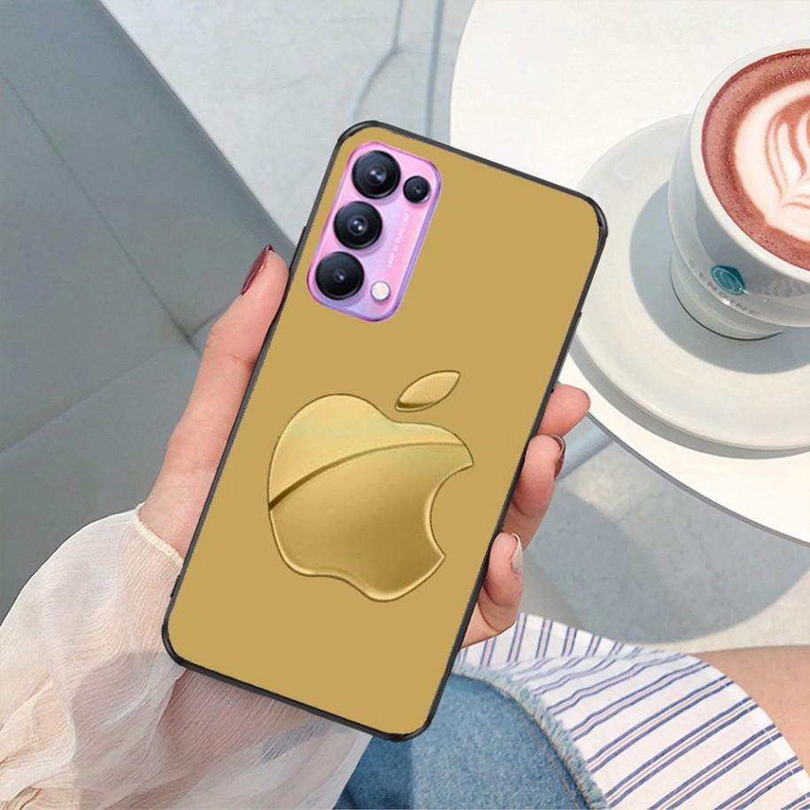 IN ốp lưng oppo reno 5 oppo reno 4 in hình giả iphone siêu đẹp