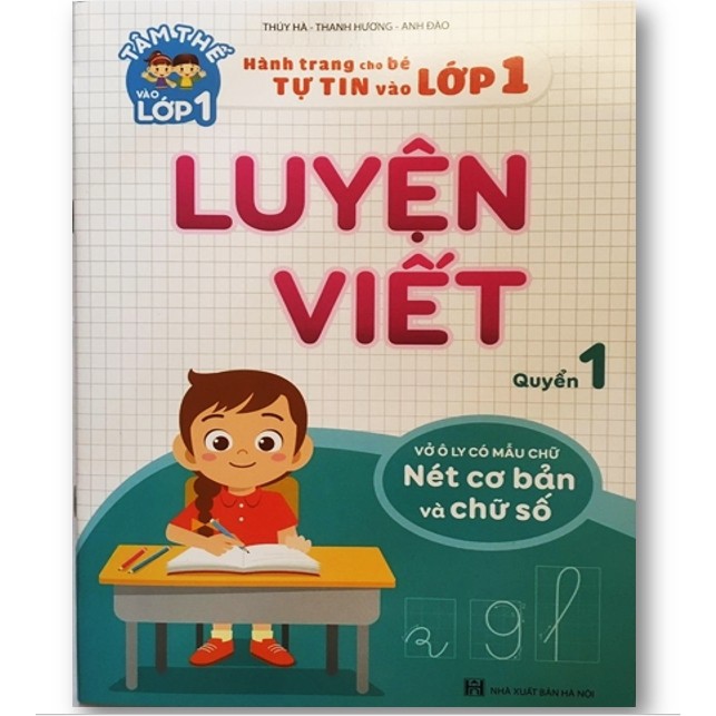 Sách - Luyện Viết - Tâm thế vào lớp 1 - Quyển 1 (1 cuốn)