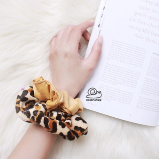 Chun buộc tóc Scrunchie bông mềm