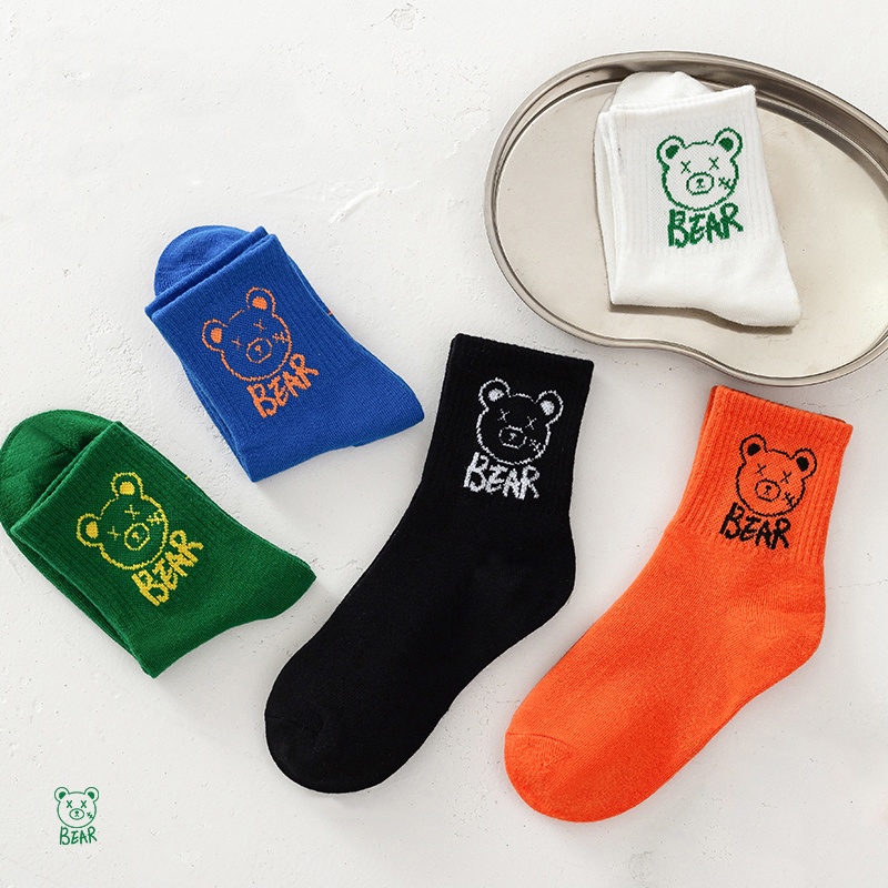 Set 5 Đôi Vớ 1-12 Tuổi Chất Lượng Cao Cho Bé
