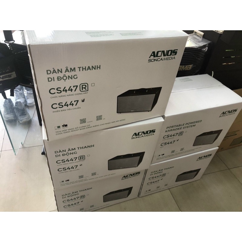 Loa karaoke xách tay chinh hãng Acnos CS447
