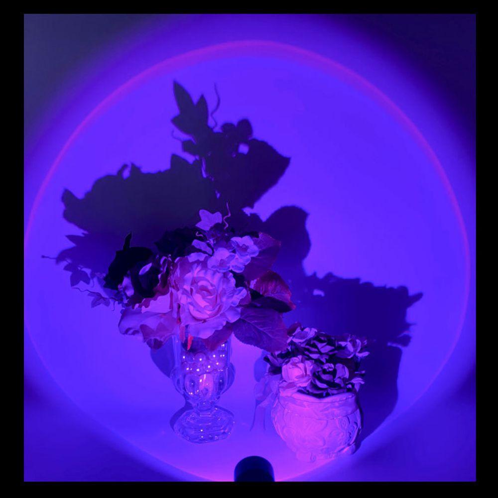 Đèn LED 7 Màu Hình Hoàng Hôn Trang Trí Nhà Cửa