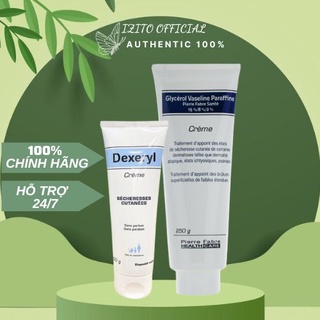 Kem nẻ Dexeryl Pháp Chính Hãng / Kem dưỡng ẩm Glyxerol Vaseline Paraffine 50ml/250ml mẫu mới
