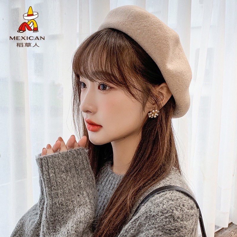 Nón Nồi bEret Thời Trang Hàn Quốc
