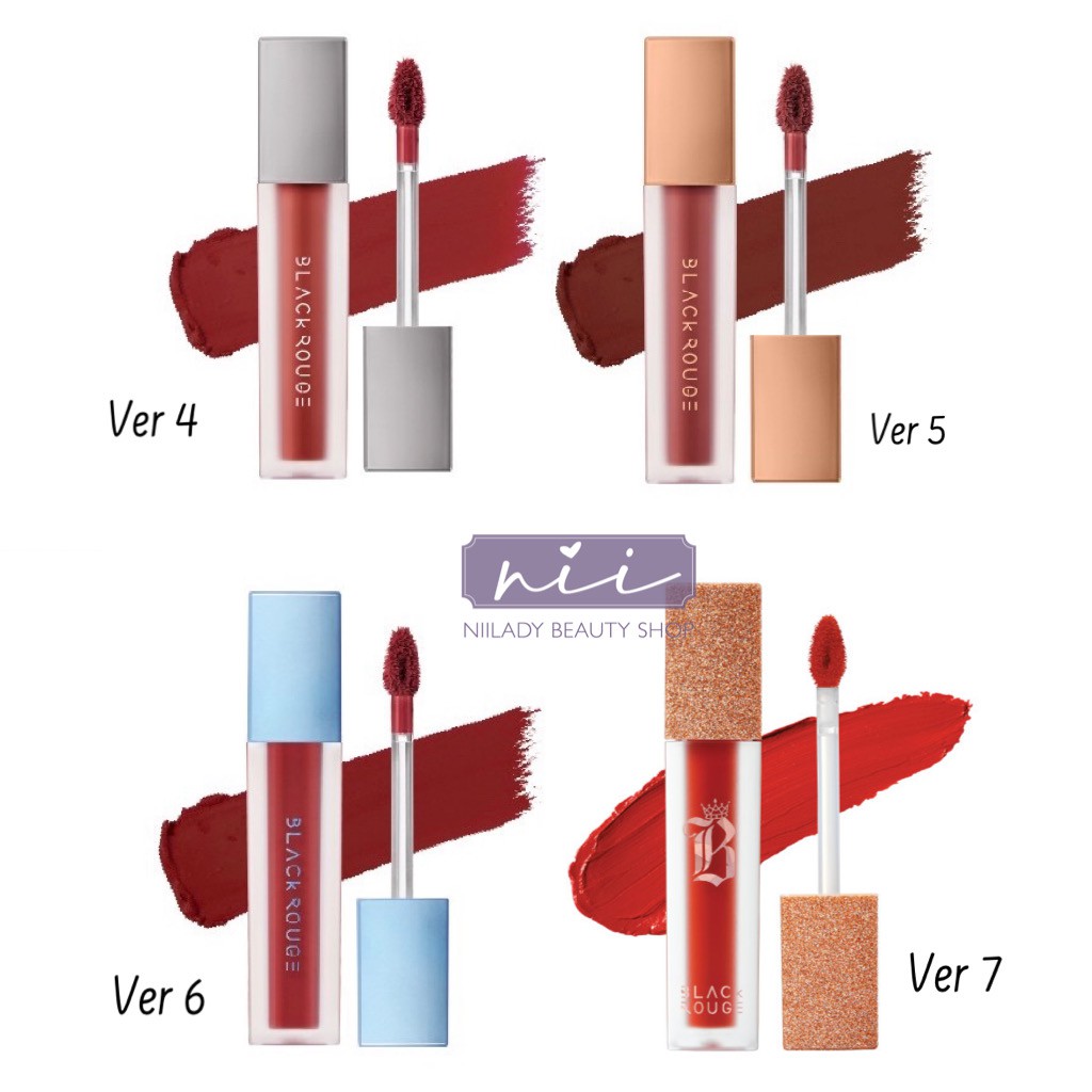 [Mã COSHOT27 giảm 10% đơn 300K] (A18 đến A37) Son Black Rouge Air Fit Velvet Tint