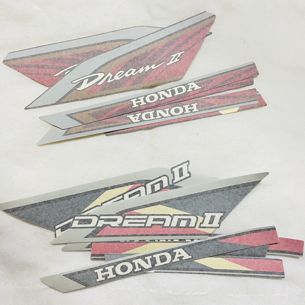 TEM RỜI DÁN FULL XE HONDA DREAM II ĐỜI ĐẦU 3 LỚP CAO CẤP - MÀU CÁNH GIÁN