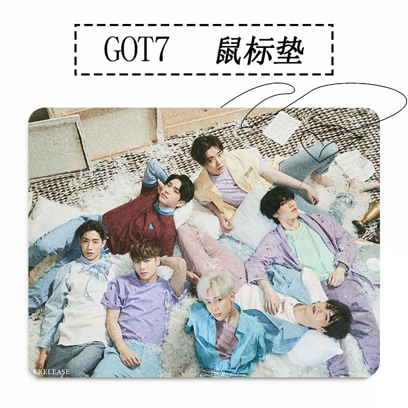 Miếng Lót Chuột Chống Trượt Bts Got7