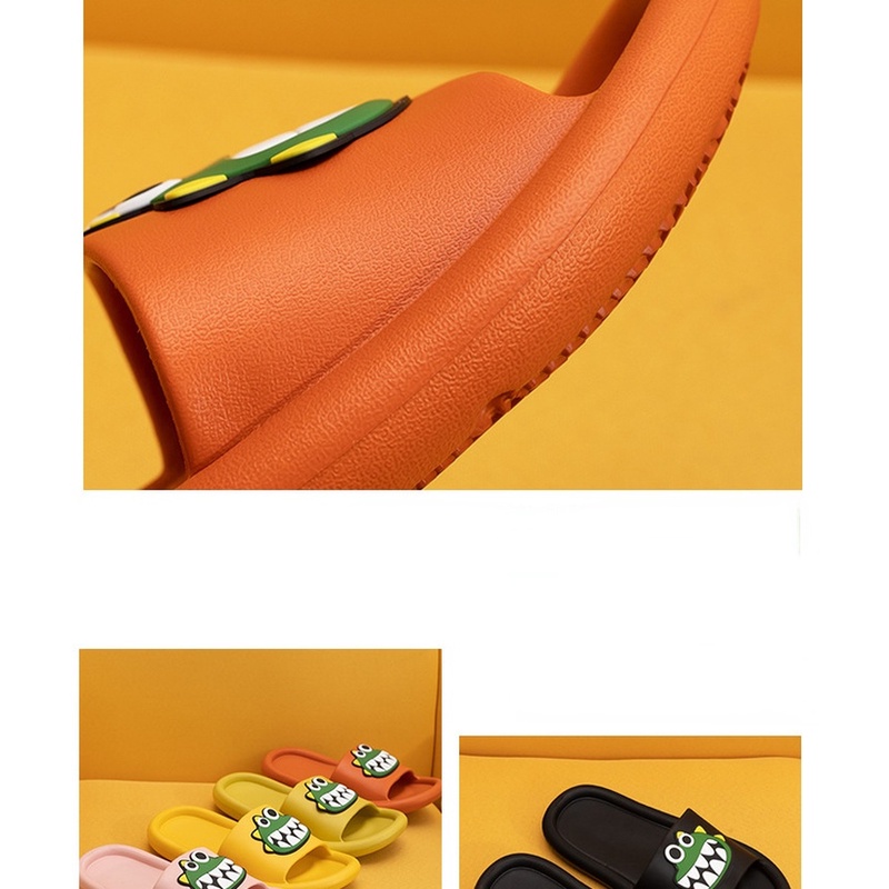 Dép Đi Trong Nhà Họa Tiết Cá Sấu Hoạt Hình Dễ Thương