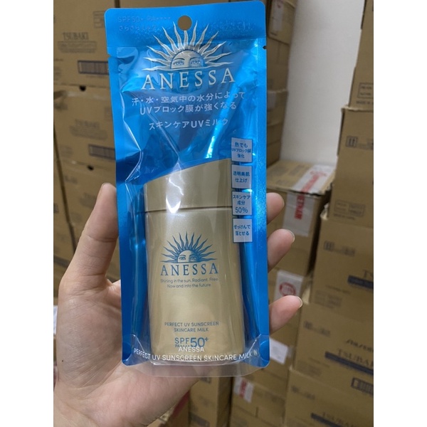 Kem chống nắng Anessa Perfect UV Sunscreen Skincare Milk SPF 50+ PA++++ 60ml