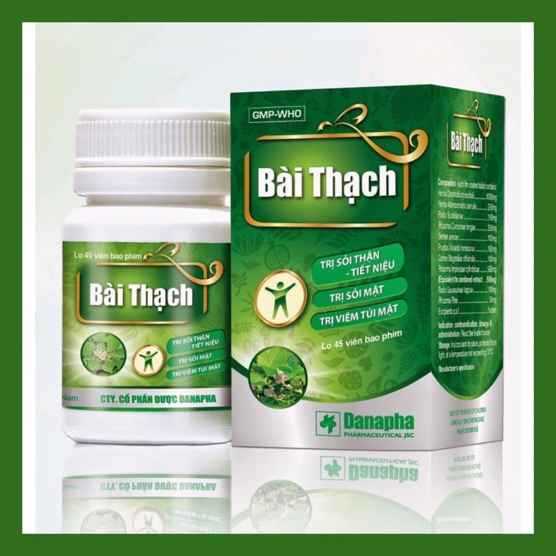 Viên uống Bài Thạch ngăn sỏi thận tiết niệu,sỏi mật,viêm túi mật