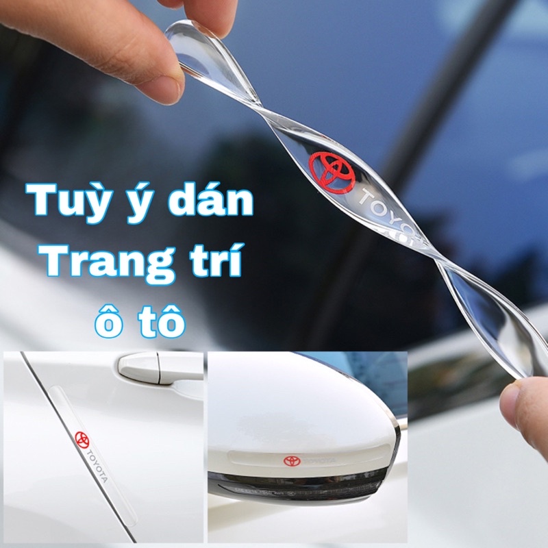 Miếng dán silicon chống xước tay nắm cửa, hõm tay nắm cửa cho ô tô