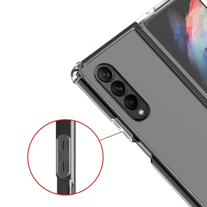 Ốp Điện Thoại Trong Suốt Chống Va Đập Cho Samsung Galaxy Z Fold 3