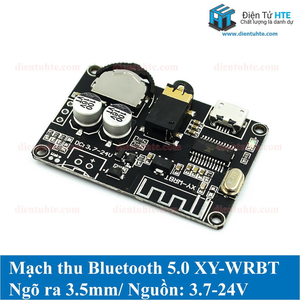 Mạch thu giải mã âm thanh Bluetooth 5.0 XY-WRBT [HTE Quy Nhơn CN2]