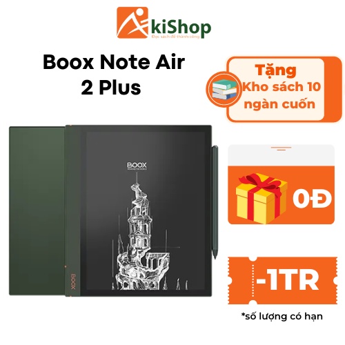 Máy đọc sách Boox Note Air 2 Plus 64GB | BigBuy360 - bigbuy360.vn
