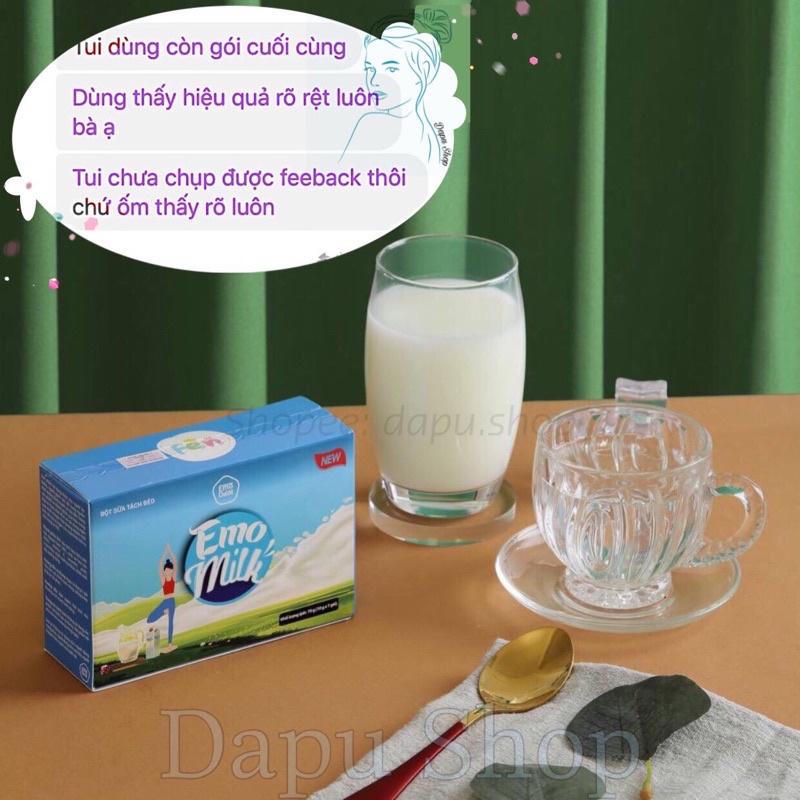 (EMO MILK) Nước giảm cân Emoslim vị Sữa