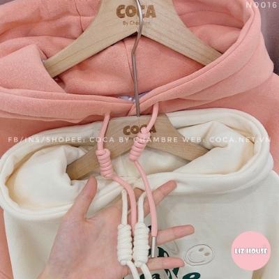 Áo hoodie mặt cười nỉ bông dày dặn phong cách hàn quốc sành điệu Lizhouse