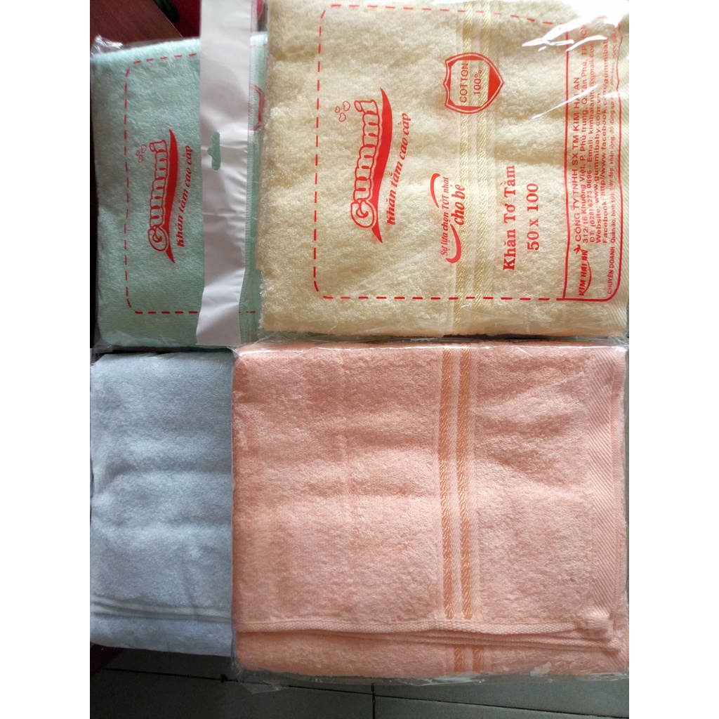 Khăn tơ tằm Gummi siêu thấm dùng cho cả nhà