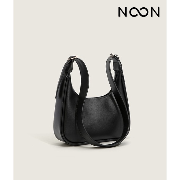Túi xách nữ NOON Túi đeo vai kiểu dáng basic, da mềm NB34